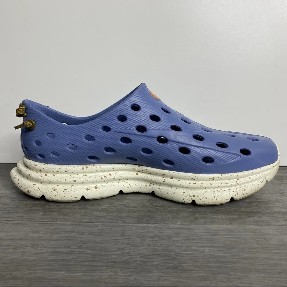 Kane Footwear Revive Recovery Shoes M 8 W 10 Blue White Cushion Slip On - Picture 3 of 11